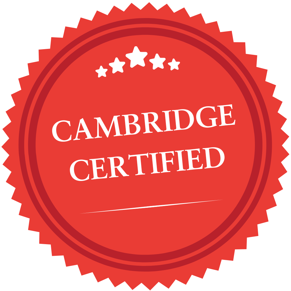 Cambridge certified